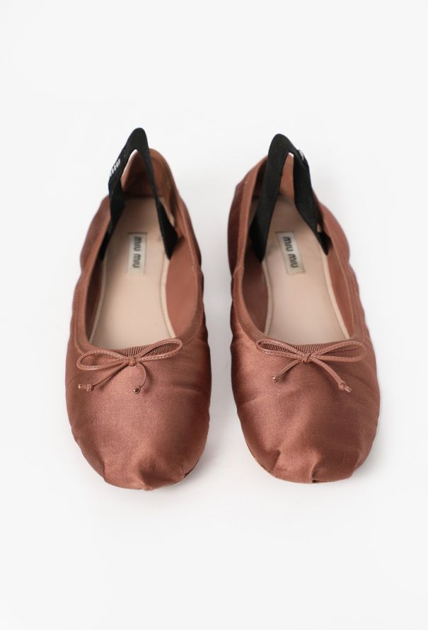 Miu Miu Satin Bow Ballerinas, F/W 2022 - 3