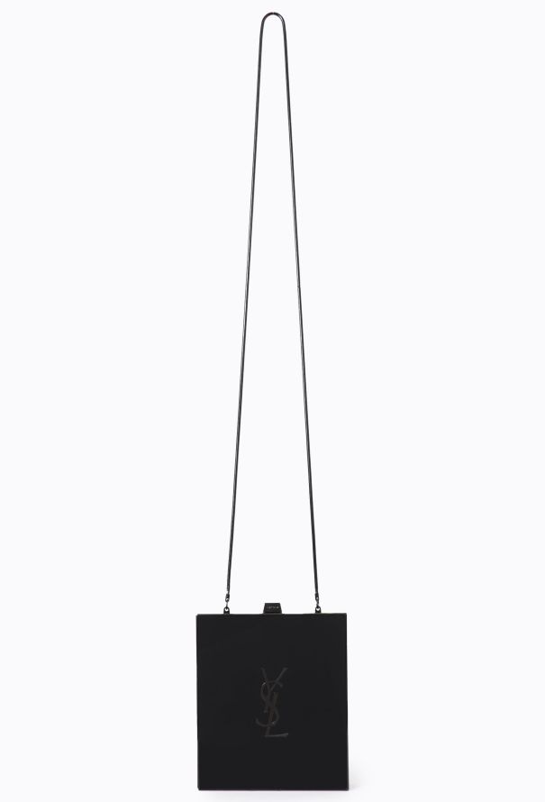 Saint Laurent Black Tuxedo Box Clutch - 2 Saint Laurent Black Tuxedo Box Clutch - 2