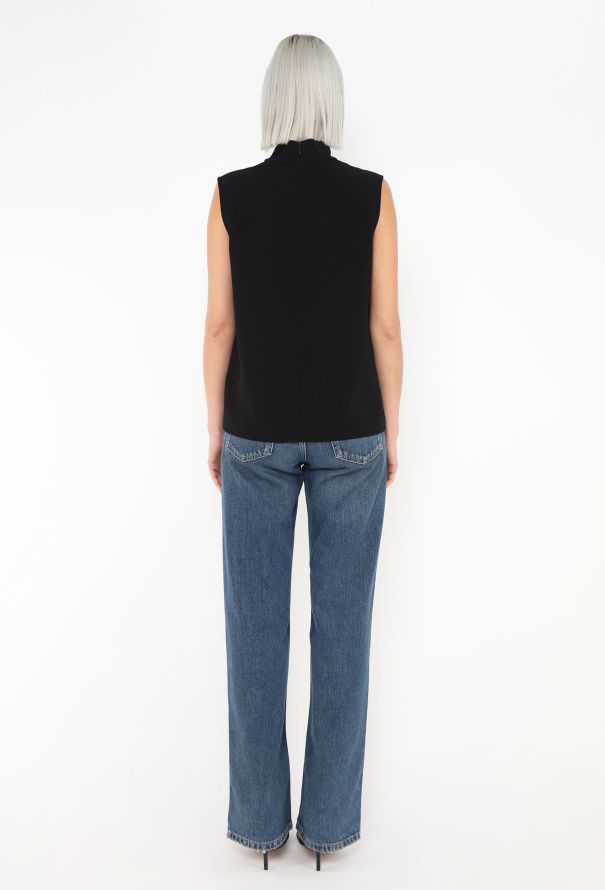 The Row 2023 Jaime Mock-Neck Top - 4