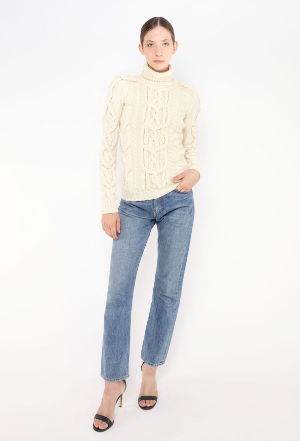 Balenciaga F/W 2006 Cableknit Sweater - 4 Balenciaga F/W 2006 Cableknit Sweater - 4