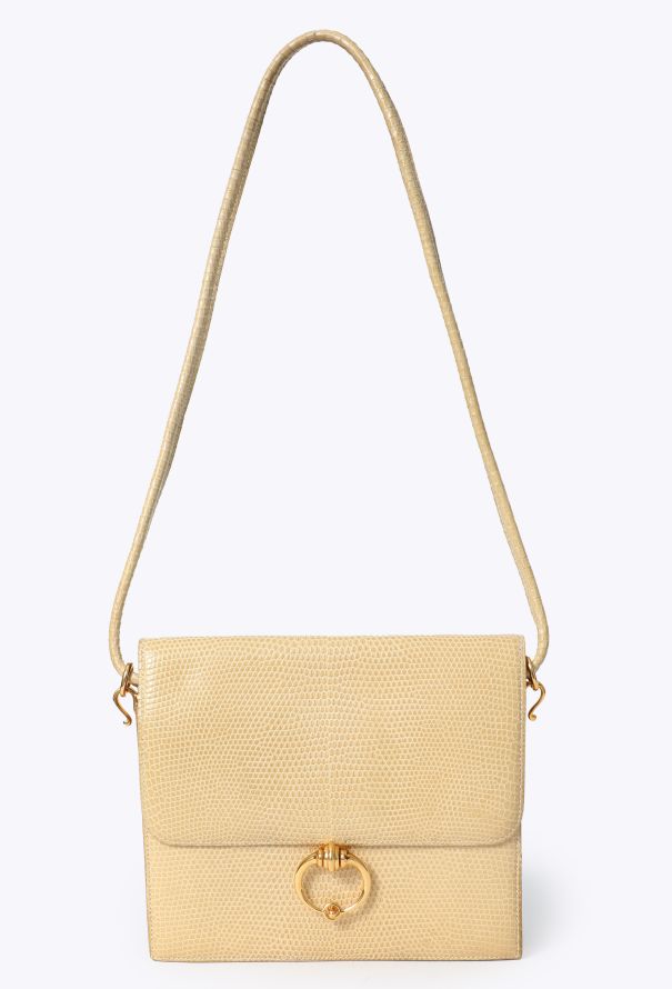 Hermès Vintage Lizard Sequana Shoulder Bag - 1