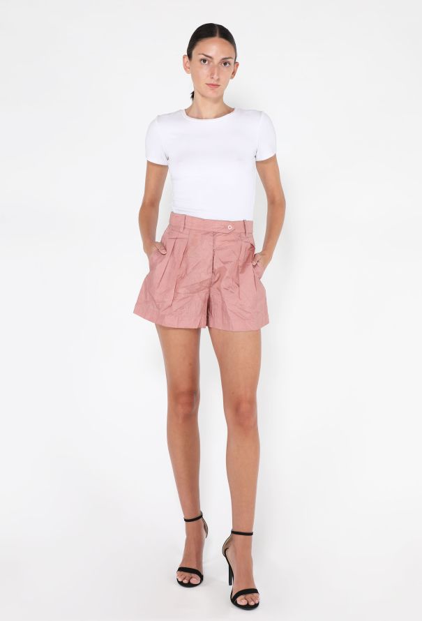 Alaïa Pleated Mini Shorts, 1988 - 1