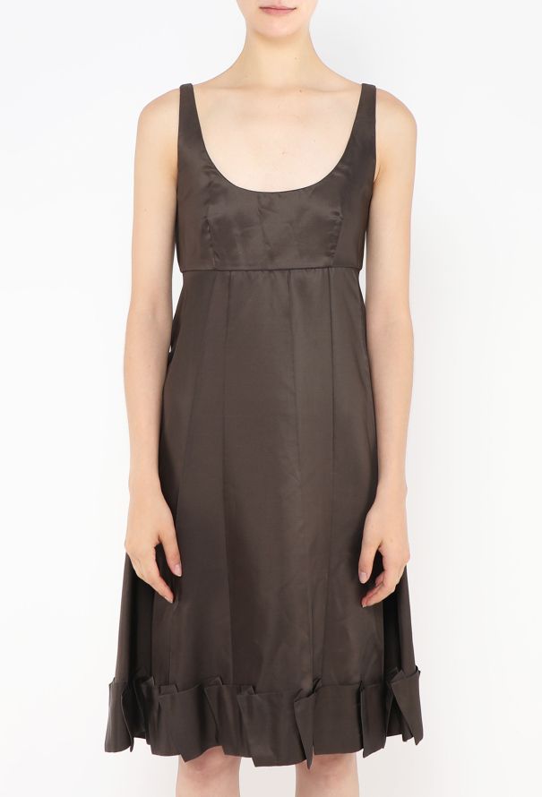 Prada Early 2000s Flared Silk Dress - 2