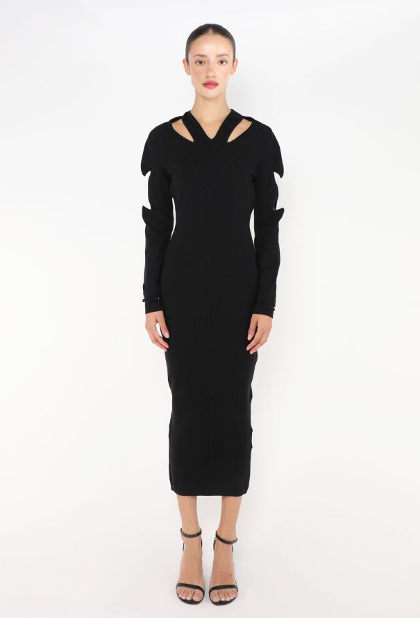 Thierry Mugler 1988 'Les Infernales' Cut-Out Bodycon Dress - 3