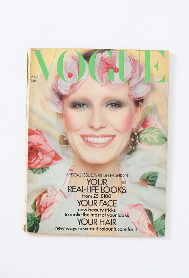 VOGUE UK 1972 Cecil Beaton Issue Trio - 3 VOGUE UK 1972 Cecil Beaton Issue Trio - 3