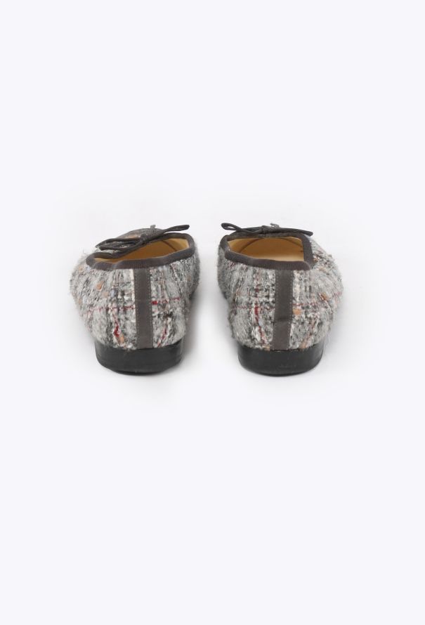 Chanel Tweed Cap-Toe Ballerinas, 2024 - 4