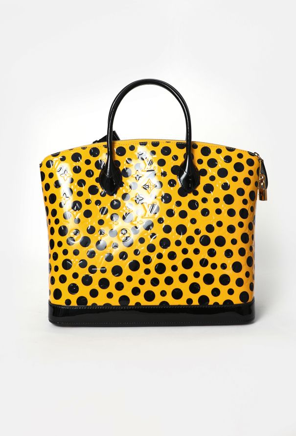 Louis Vuitton Limited Edition x Yayoi Kusama Lockit MM Bag - 4