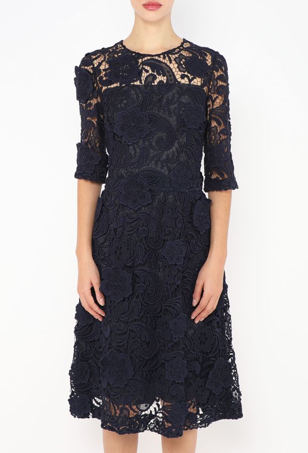 Prada F/W 2008 Guipure Lace Dress - 3 Prada F/W 2008 Guipure Lace Dress - 3