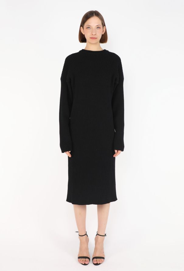 Bottega Veneta Open-Back Ribbed Dress, Pre-Fall 2020 - 3