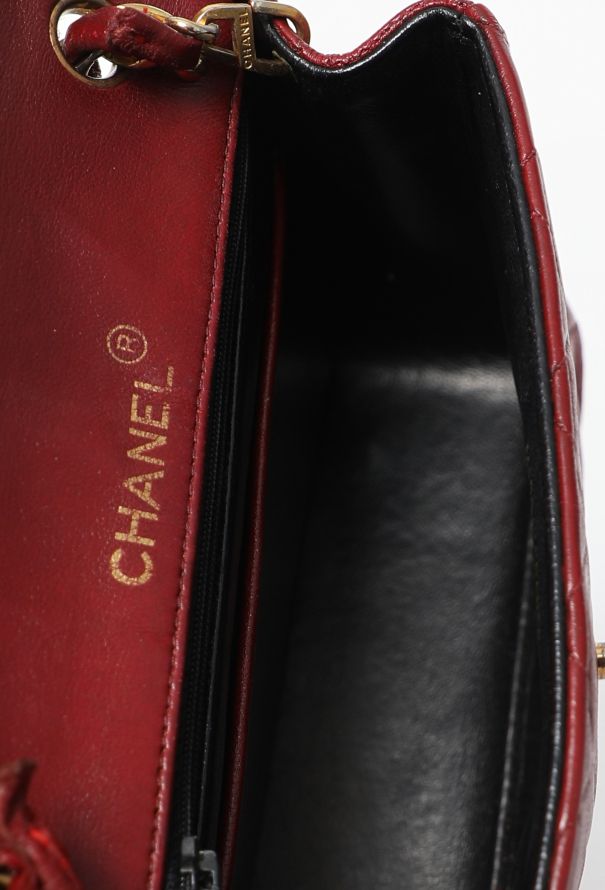 Chanel Mini Square Bicolor Timeless Bag - 11