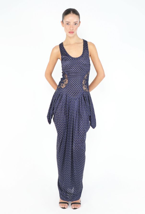 Jean Paul Gaultier '90s Broderie Crochet Cut-out Gown - 2