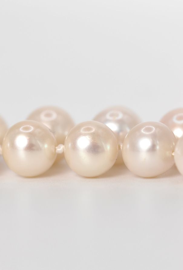 Vintage Fine Jewelry 18k Yellow Gold & Cultured Pearl Choker Necklace - 5 Vintage Fine Jewelry 18k Yellow Gold & Cultured Pearl Choker Necklace - 5