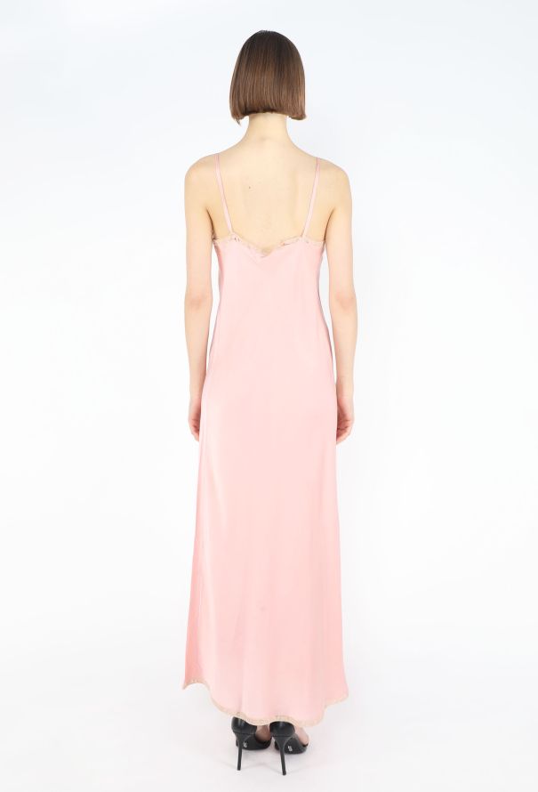 Dior Vintage Silk & Lace Nightgown Set - 6