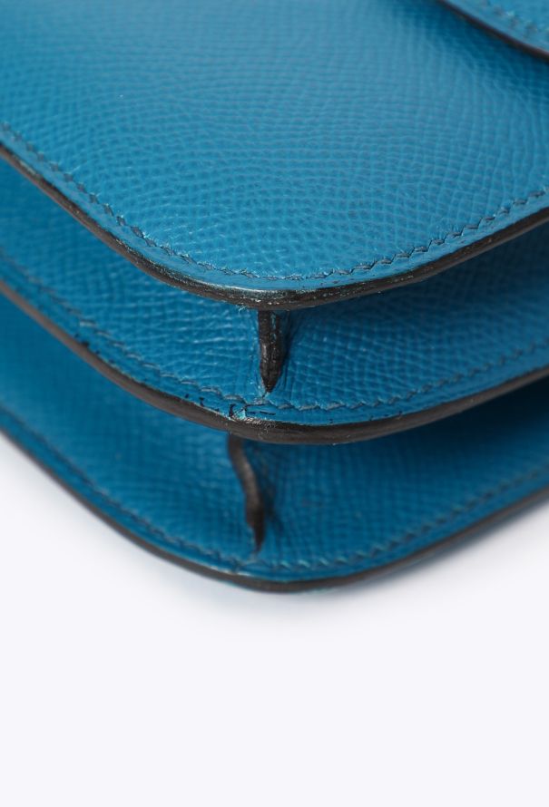 Hermès Bleu Izmir Epsom Constance Elan 25 - 12