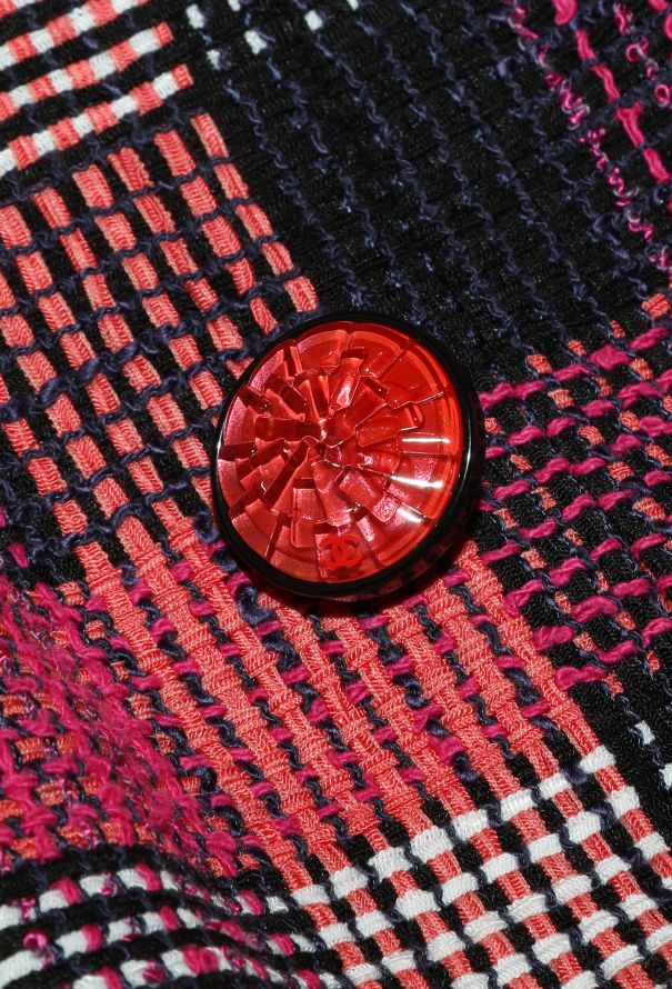 Chanel S/S 2020 Checkered Tweed Blazer - 7