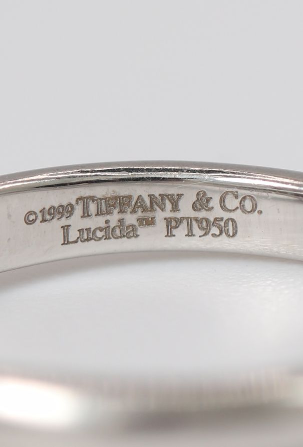 Tiffany & Co Lucida Platinum & Diamond Solitaire Ring - 6 Tiffany & Co Lucida Platinum & Diamond Solitaire Ring - 6