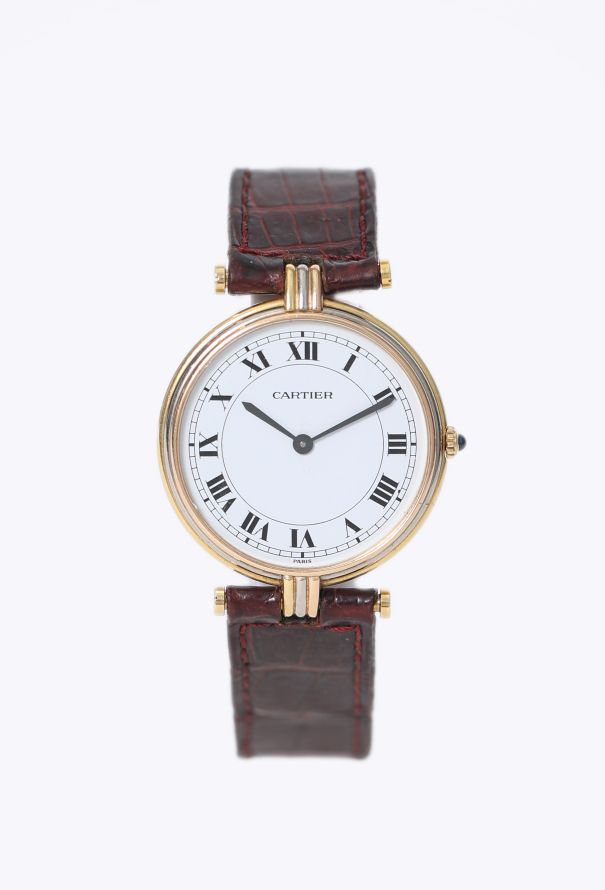Cartier Vintage 18K Gold Vendôme Trinity Watch - 1