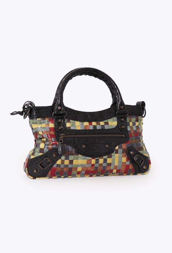 Balenciaga Lattice Woven Le City Bag - 3