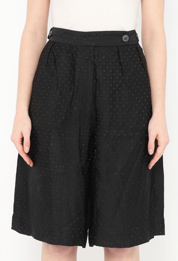 Dries Van Noten Embroidered Polka Dot Shorts - 2 Dries Van Noten Embroidered Polka Dot Shorts - 2