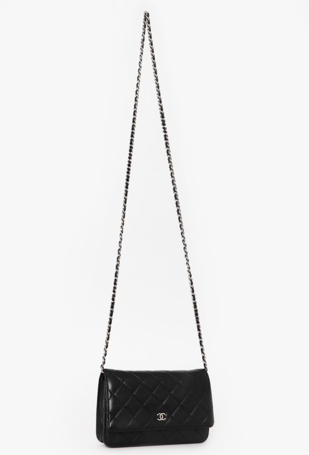 Chanel Black Classic Wallet on Chain - 2 Chanel Black Classic Wallet on Chain - 2