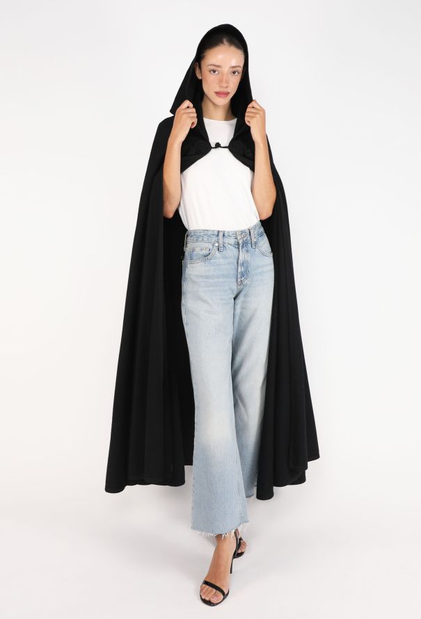 Saint Laurent Russian Hooded Tassel Cape, F/W 1976 - 4