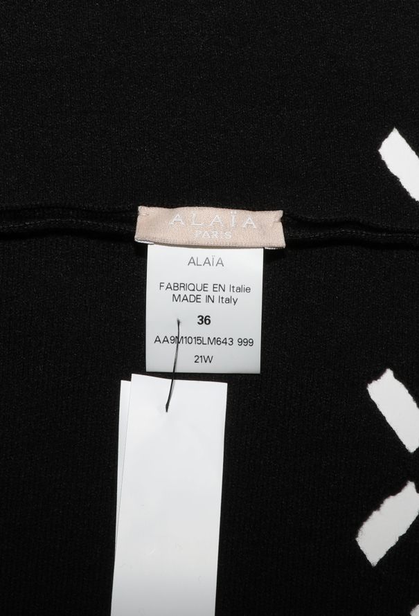 Alaïa Belted Laser-Cut Coat - 6