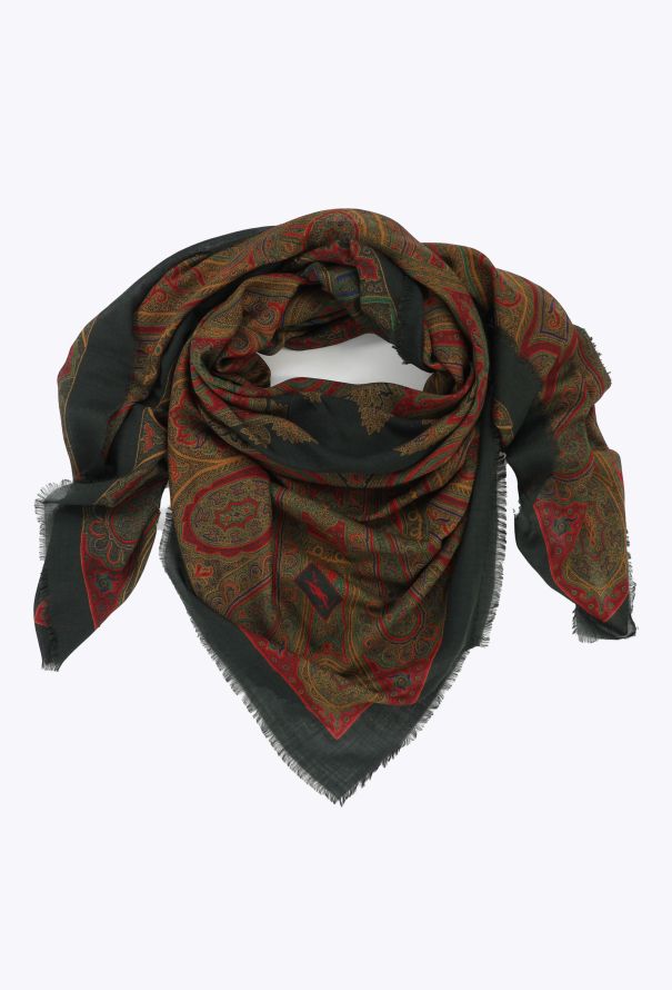 Saint Laurent Late '70s Russian Paisley Shawl - 1