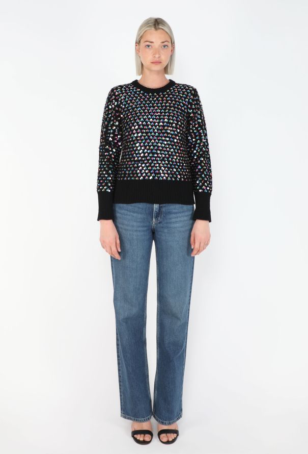 Dior Cashmere Sequin Sweater - 3