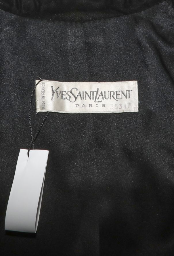Saint Laurent Haute Couture Early '70s Velvet Blazer - 8