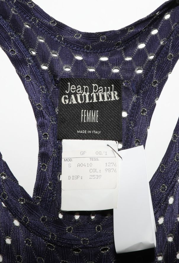Jean Paul Gaultier '90s Broderie Crochet Cut-out Gown - 6
