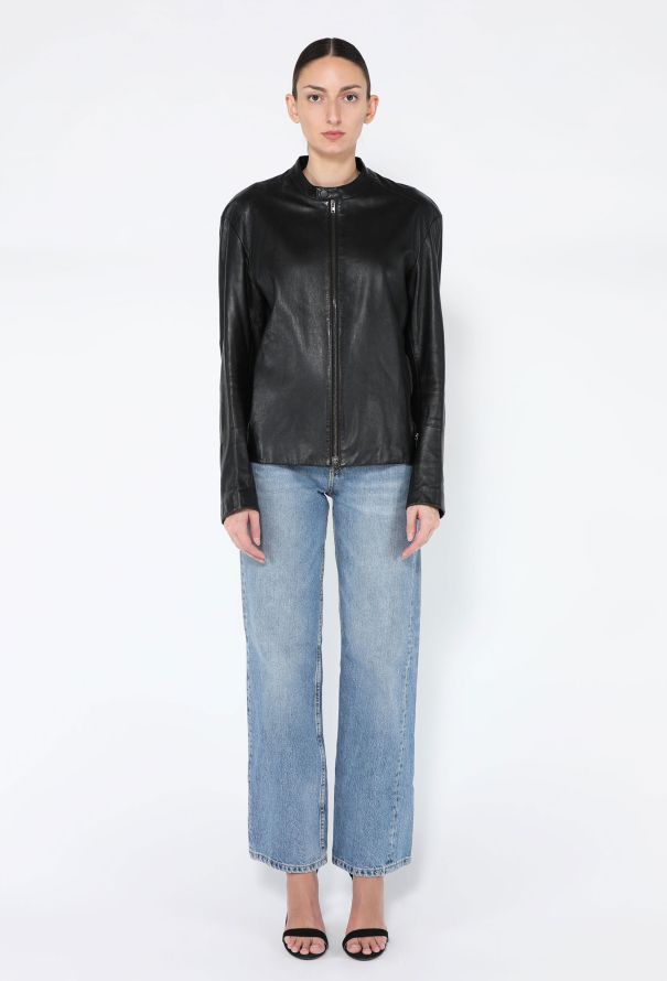 Maison Margiela 2013 Leather Moto Jacket - 3