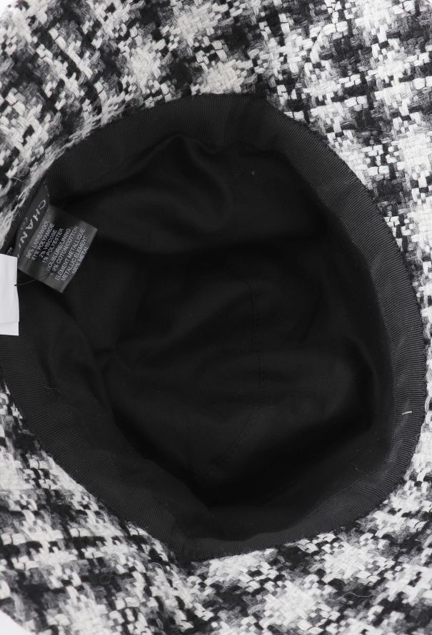 Chanel 2020 'CC' Tweed Bucket Hat - 5