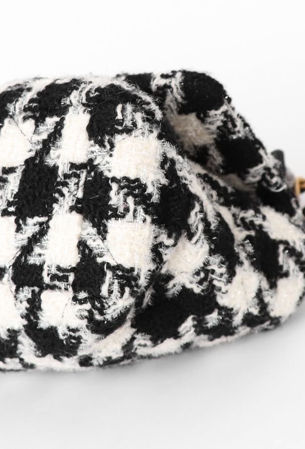 Chanel Houndstooth Tweed 19 Flap Bag - 7