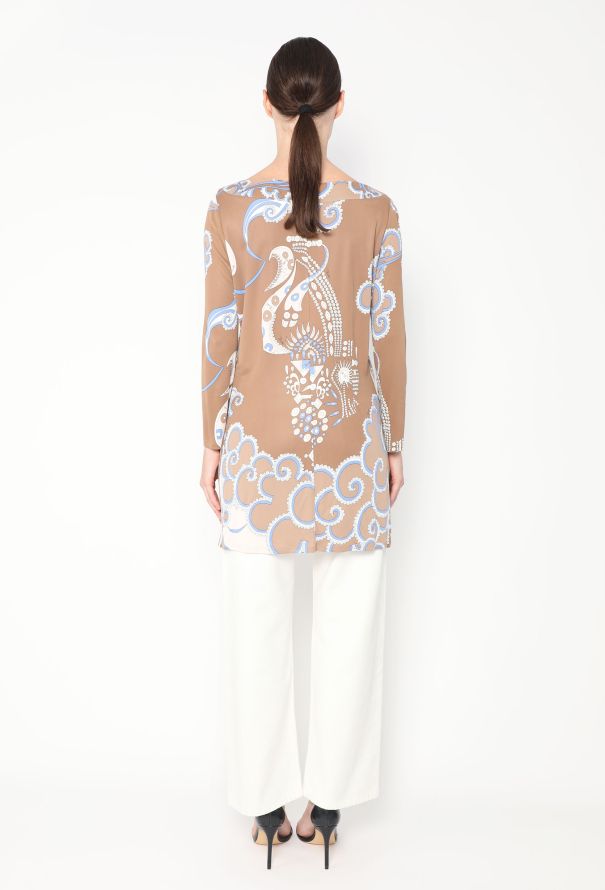 Emilio Pucci Geometric Printed Tunic - 4