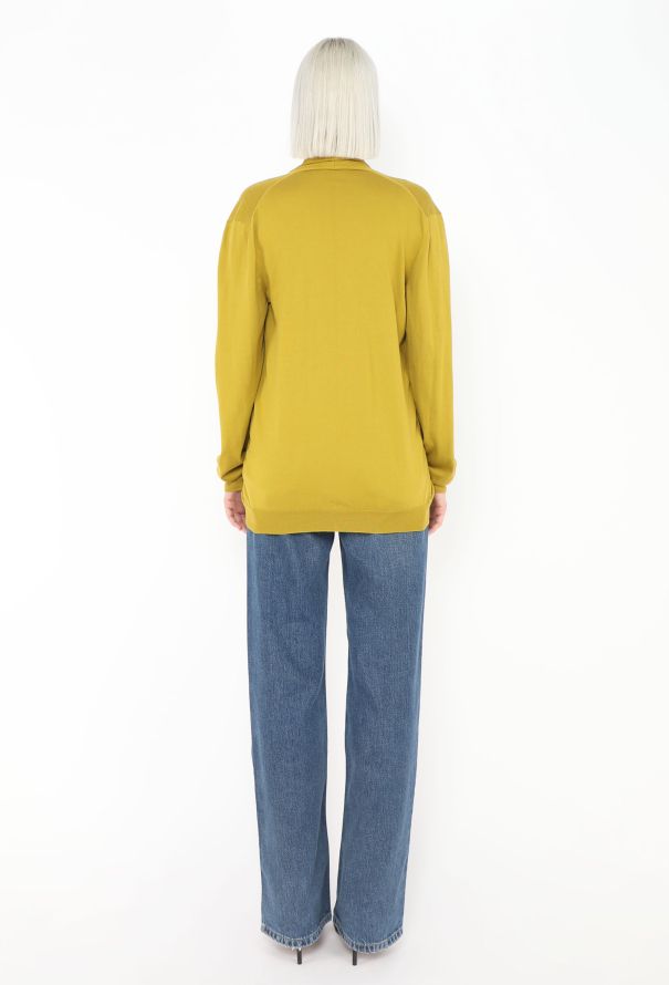 Hermès Shawl Collar Knit Cardigan - 4