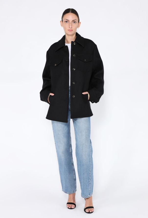 Dries Van Noten 2021 Wool Flap-Pocket Jacket - 4