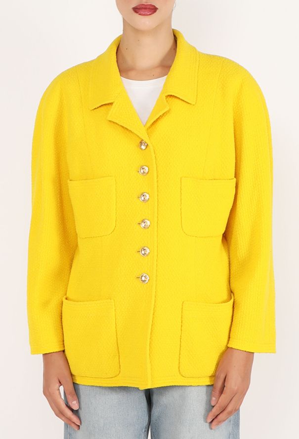 Chanel Tweed 'CC' Hourglass Blazer, 1995 - 3