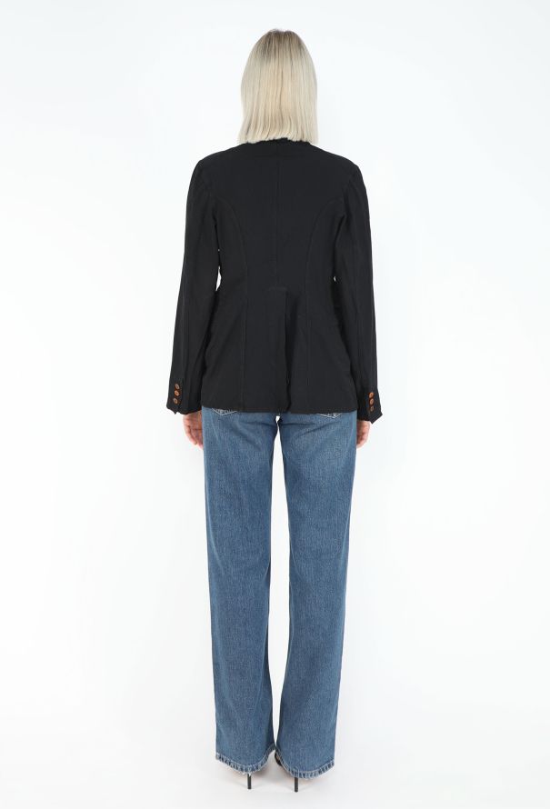 Comme des Garçons 2014 Cutaway Utility Blazer - 5