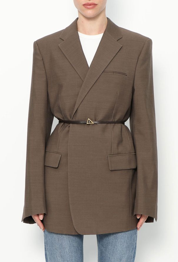Bottega Veneta Resort 2020 Belted Blazer - 1