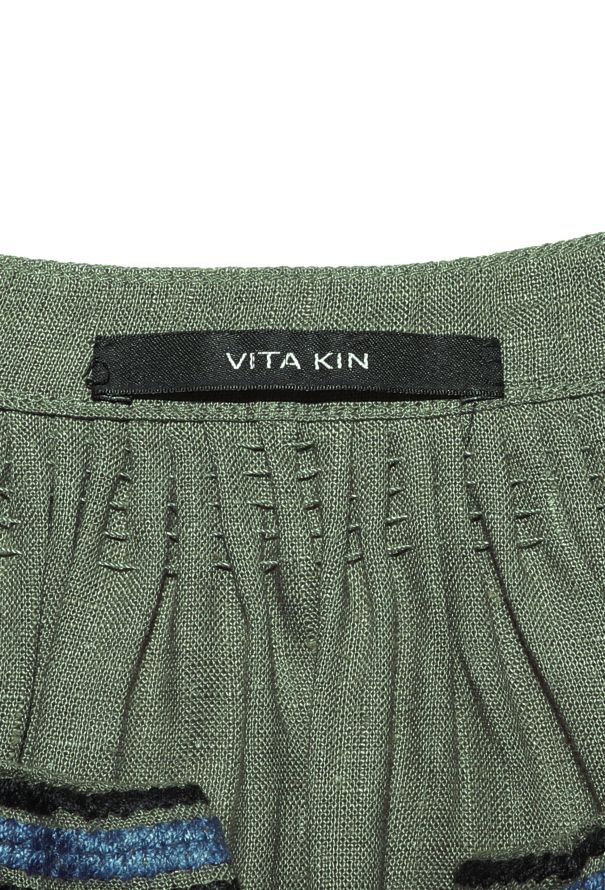 Vita Kin Embroidered Belted Linen Tassel Tunic - 7 Vita Kin Embroidered Belted Linen Tassel Tunic - 7