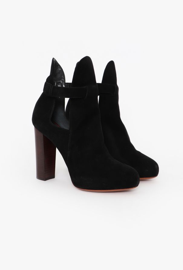 Céline F/W 2010 Suede Ankle Boots - 3 Céline F/W 2010 Suede Ankle Boots - 3