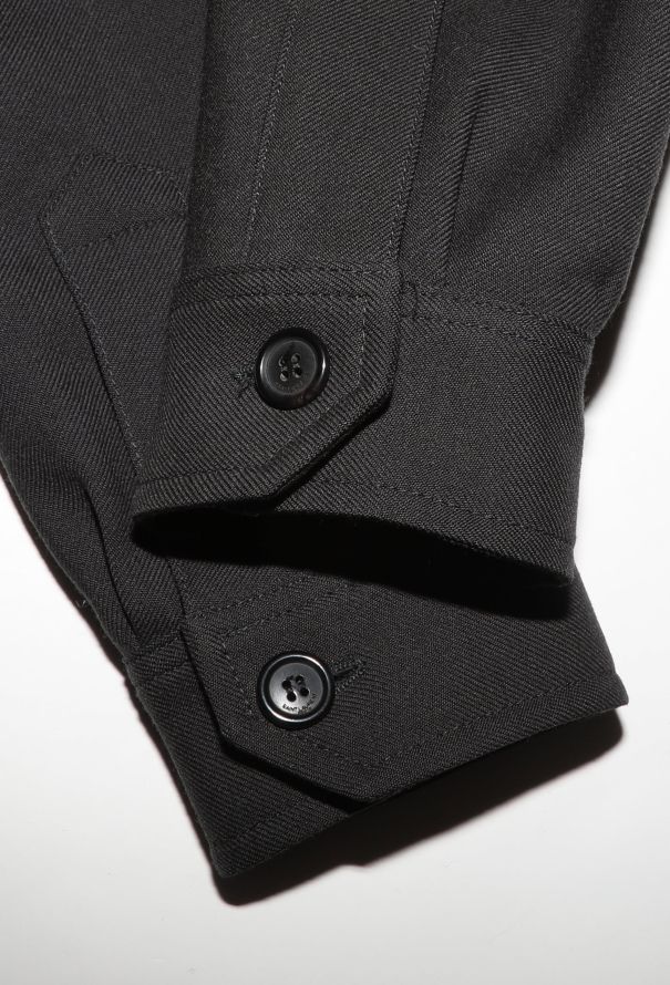 Saint Laurent S/S 2021 Belted Twill Jumpsuit - 8