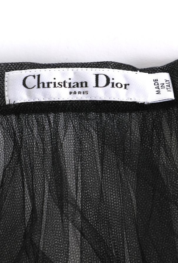 Dior Sheer Tulle Overskirt, Resort 2019 - 6