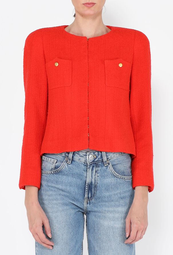 Chanel Tweed Cropped Jacket, F/W 1996 - 1