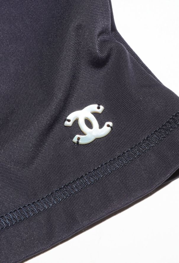 Chanel 2014 Pearl 'CC' Camisole - 6