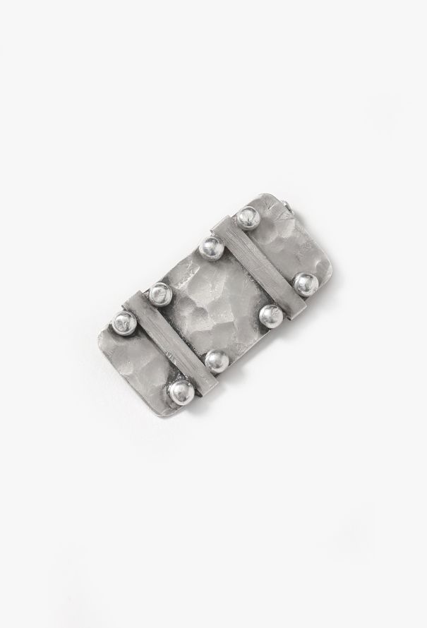 RARE 1930s J.Despres Hammered Brooch - 2 RARE 1930s J.Despres Hammered Brooch - 2