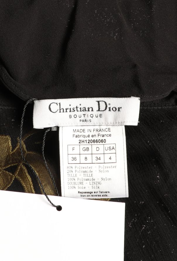 Christian Dior ULTRA RARE F/W 2002 Lace Bow Gown - 7 Christian Dior ULTRA RARE F/W 2002 Lace Bow Gown - 7