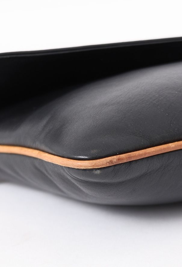 Céline '70s Black Calèche Clutch - 8 Céline '70s Black Calèche Clutch - 8