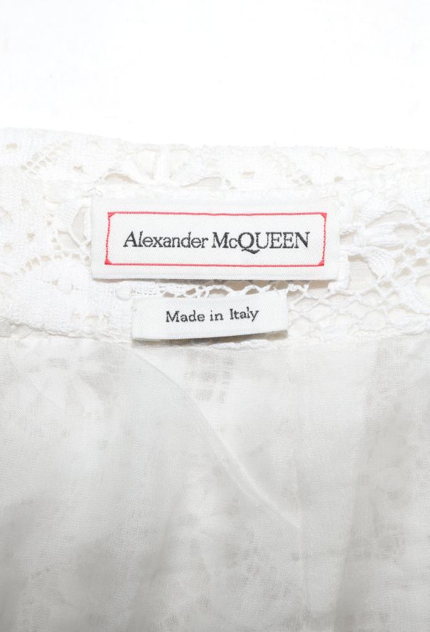 Alexander McQueen 2019 Crochet Lace Skirt - 4