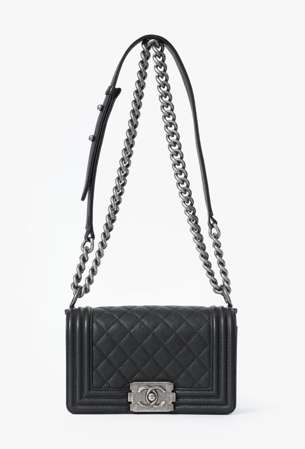 Chanel Caviar Mini Boy Bag - 2